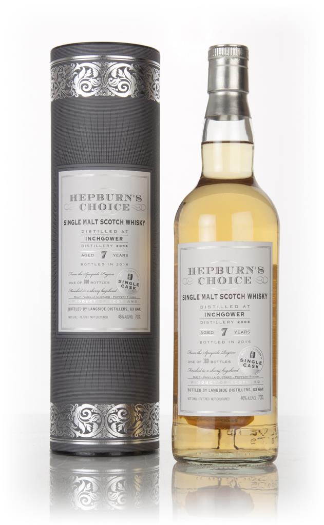 Inchgower  7 Years Old 2008 Hepburn’s Choice